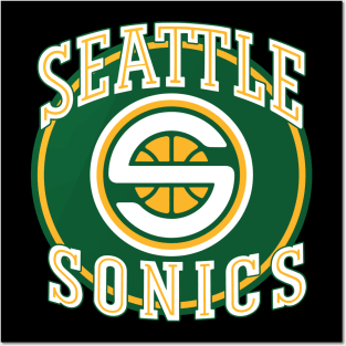 Seattle Supersonics Posters and Art